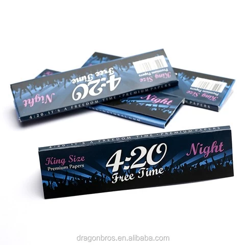 custom brown unbleached rolling paper 33 sheets, 55 sheets , 50 sheets