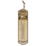 Custom design durable household room glass thermometer
