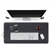 Custom Easy Clean Office Extended Large Big Size Full Desk PU Leather Desktop Computer Keyboard Mat Mouse Pad