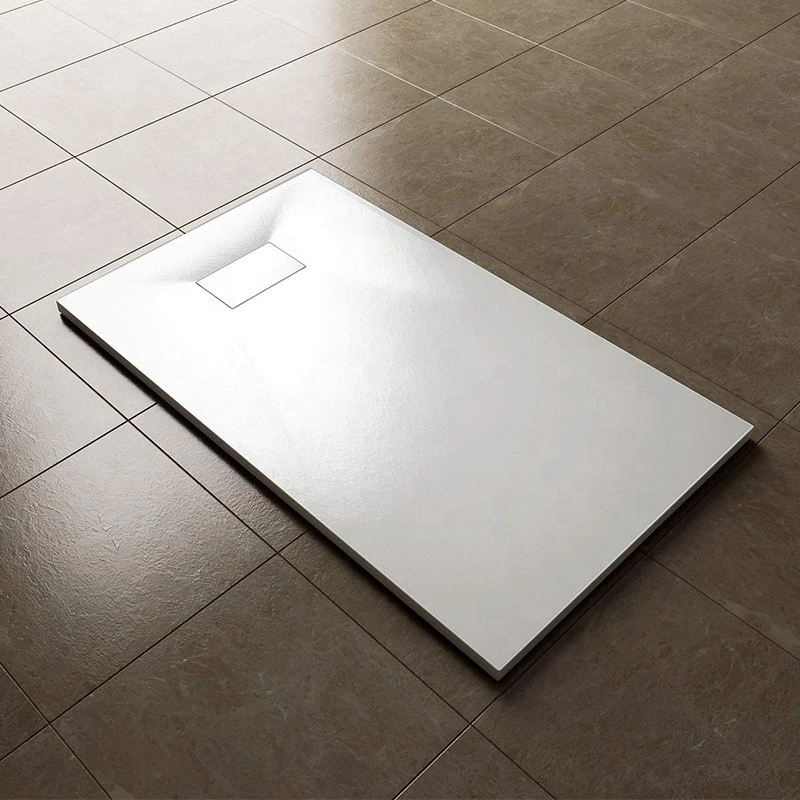 Custom fiberglass shower base acrylic shower tray