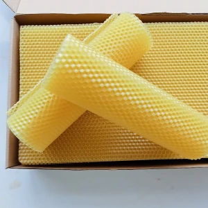 Custom hot sale Honey beekeeping bee wax foundation beeswax sheet for beekeepers