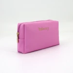 Custom Leather Travel Case Makeup Bag Womens Cosmetic bag