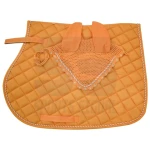 Custom Logo Dressage Saddle Pad High Quality Horse-Friendly Western High Quality Foam Filling Mesh Lining All Colors Available