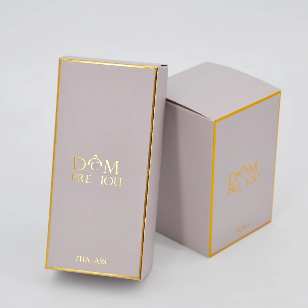 Custom luxury printed rigid cardboard mailer gift box packaging skin care products paper package cardboard box