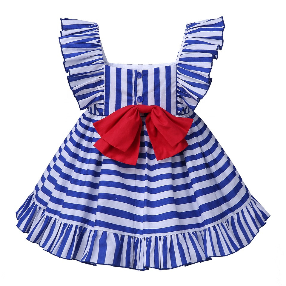 CUSTOM MADE Pettigirl latest design baby frock summer girl dresses