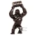 Import Custom Outdoor Richard Orlinski Fiberglass Wild Kong Oil Gorilla Statue from China