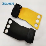 Custom package Weight lifting leather gymnastics hand grips