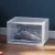 Import Custom Plastic Clear Stackable Aj Shoe Boxes Storage Containers from China