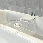 Custom plexiglass bath tray clear acrylic shower tray