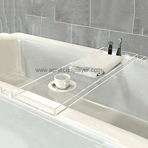 Custom plexiglass bath tray clear acrylic shower tray