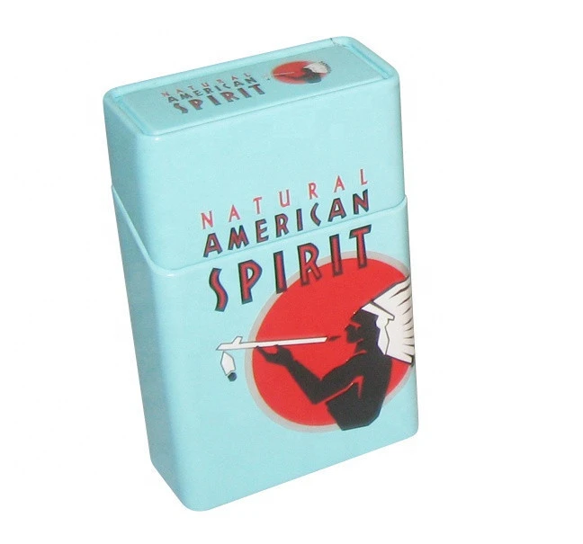 Custom Printing Creative Design Small Mini Gift Cigarette Case Storage Tin Box