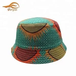 Custom Printing Pattern fishing reversible double sides 100% cotton bucket hats