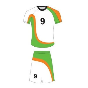Custom Rugby uniform jersey shorts sublimation printing  t- shirt team set short sleeve