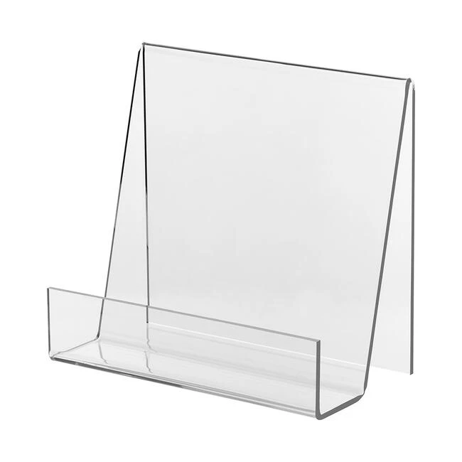 Custom size Clear Acrylic Countertop Easel Book Support  Display Stand
