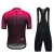 Import Custom Top Quality Short Sleeve Cycling Jersey + Bibs kits wholesale cycling set from China