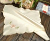 Customade High Quality Tribute Silk Napkin for Home,Hotel and Restaurant Embroidered Decorative Table Napkins