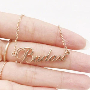 Customised 925 Sterling Silver Personalized Name Necklace Any Name Custom