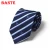 Import Customize Mens Polyester Embroidery Woven Logo Tie from China