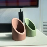 customize  silicone flower pot for resin craft silicone flower pot mold for hand making use