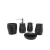 Import Customized best quality new style resin bathroom accessory set from China