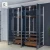 Import Customized free standing showcase display glass cabinets from China