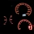 Customized high brightness el car gauge meter el dash board el glow auto for any design