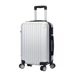 Customized lightweight trolley abs travelling luggage suitcase sets