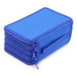 Customized Logo Large Capacity 72 Holes Pencil Box Pencil Pouch Bag Pencil Case with Zipper