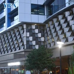 Customized Modern Aluminium decorative wall Panel Project