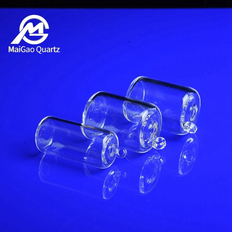 Customized quartz glass quartz tube plug, frosted tube tube plug, thermal insulation tube plug