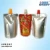Import Customized Reusable Leak Proof Squeeze plastic drink pouches liquid packaging bag with spout from China