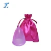 Customized size colored silicone lady reusable menstrual cup