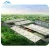 Customized size double carport metal frame PVDF building membrane 2 car flat roof  garages canopies carports