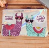 customized unicorn and lama pen bag PVC pencil case for kids