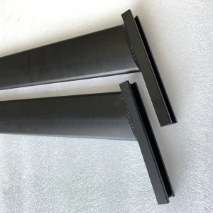 Customs frame leg C-CHANNEL-STEEL welded to RECTANGLE STEEL TUBING gym equipment metal  accessories pipe welding service