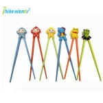 Cute design silicone kids learning chopsticks