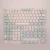 Import Cute Keycaps XDA Profile PBT Sublimation Chalk keycap for Mechanical Keyboard Keycap DIY Personnalisable from China