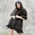 Import CX-B-14B Fashion CapesNew Product Knitted Rabbit Fur Shawl from China