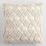 DECOR KEY HAND KNITTED THROW PILLOW OR CUSHION COVERS FOR LIVING ROOM 100% COTTON (SIZE/COLOR CUSTOMIZED)