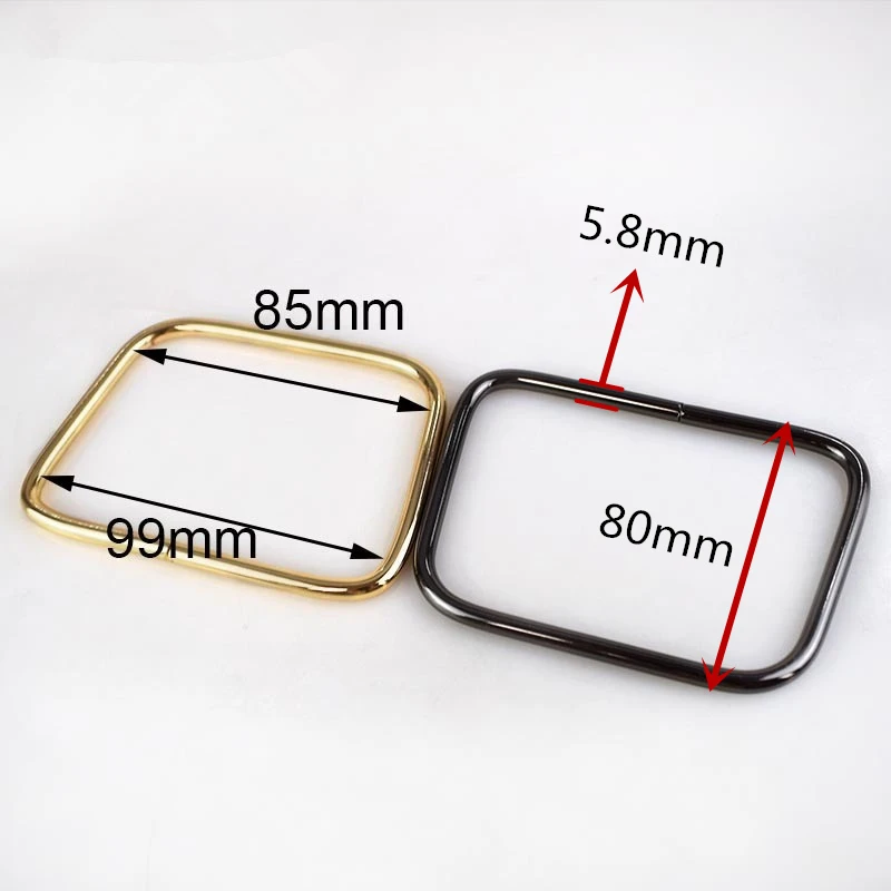 Deepeel F1-57 Bag Buckles Hardware Accessories Handle Fashion Clasp Bag Strap Decoration Connector O D Ring