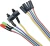 Import Desktop Computer PC Case Power Supply On Off Push Button Switch ATX Front Universal Replacement Cable HDD SW LED Power Light from China