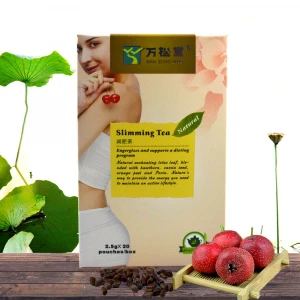 Detoxification and diet teas fat removing body slimming and digestion promoting