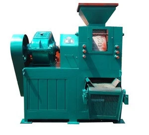 Directly factory price coconut shell BBQ charcoal ball briquetting making machine to press barbecue briquette for sale