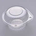 disposable plastic(PP/PS/OPS/PET) food/fruit/candy/salad packaging container/box