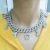 Import DIY Baguette Letter Mens Miami BLING Hiphop Name Necklace Personalised Mens Cuban Link Chain Initial Letter Choker Necklace from China