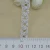 Import DIY Knitted Braid Crocheted Sewing Lace Yiwu Ribbon Decoration double 8-type 1.2cm Wide braided polyester lace trim from China