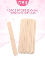 Doll Wax 10 pcs Waxing Stick For Hair Removal wooden Spatula flat wood sticks