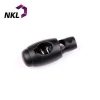 Dongguan  two hole press style adjustable string plastic spring stopper for clothes