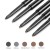 Import Double ended eye brow pencil with brush OEM wholesale eyebrow pencil from China