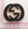 Double G Shape high level accessories for woman  buckle decoration